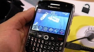 How To Unlock Blackberry 8900 [upl. by Znarf]