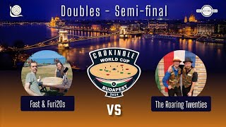 Crokinole World Cup  Doubles Semifinal Fast amp Furi20s Vs The Roaring Twenties TraceyBoards [upl. by Yxel]