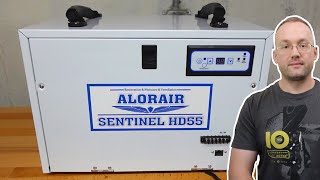 ALORAIR SENTINEL HD55 Dehumidifier Install Wattmeter and Extra Features [upl. by Can970]