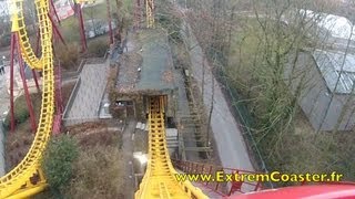 Boomerang  Front Seat  Premier Rang  On Ride  POV  Bellewaerde Park HD [upl. by Tavia]