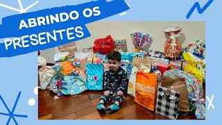 ABRINDO OS PRESENTES DE ANIVERSÁRIO DO MEU FILHO I TRMA FAZENDINHA presentes festafazendinha [upl. by Fidel181]