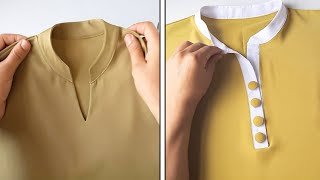 2 sewing tricks and tips for beginners great for collar neck design kurti design [upl. by Cressler]