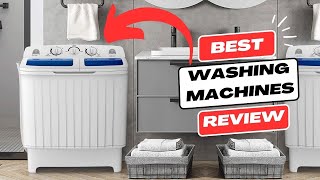 Top 5 Portable Washing Machines Review  Best Washing Machine 2024 [upl. by Phelgen449]