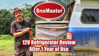 SnoMaster 12v Fridge Freezer Reviews After 1 Year in an Overland Vehicle [upl. by Natal]