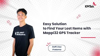 Easy Solution to Find Your Lost Items with Mappi32 GPS Tracker [upl. by Paco527]