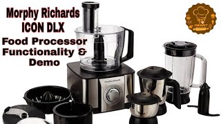 How to use food processor  Morphy Richards Food Processor foodprocessordemo waytoheart [upl. by Atims264]