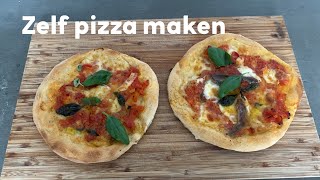 Pizzadeeg maken en beleggen  Samen koken met Allerhande [upl. by Lalib]