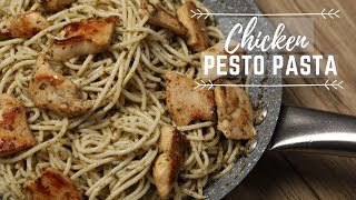 Easy Chicken Pesto Pasta Chicken Pasta Recipe [upl. by Pax]