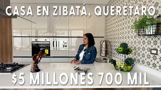 Casa en Zibatá Querétaro 5 millones 700 mil pesos [upl. by Adnilemreh]