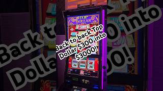 Double Top Dollar How to turn 300 into 3000 slots jackpot slot gambling casinos casino [upl. by Allison]