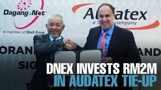 NEWS DNex to invest RM2m in Audatex tieup [upl. by Anilasor]