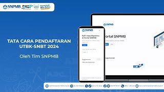 TATA CARA PENDAFTARAN UTBKSNBT 2024 [upl. by Eiggep]