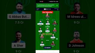 FiN vs CHEFIN vs CHE Dream 11 PredictionFIN vs CHE Dream11 TeamFIN vs CHE Group C Eliminator [upl. by Hendel]