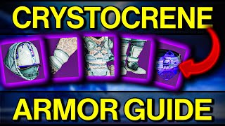 Destiny 2 How to Get CRYSTOCRENE ARMOR  NEEDED to Upgrade Variks Fully Beyond Light [upl. by Htebasyle153]