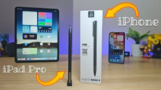 The iPad Pro Stylus That Works w iPhone adonit [upl. by Tnecniv438]