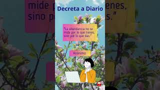 Potencia tu Abundancia con Decretos Diarios parati buenosdias numerologiaespiritual decretar [upl. by Ilana]