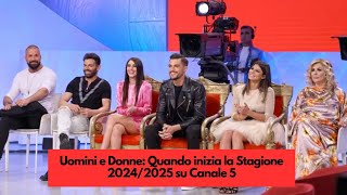 Uomini e Donne Quando inizia la Stagione 20242025 su Canale 5 [upl. by Akcirret]