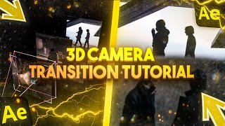 • How To Make 3D CAMERA TRANSITIONS on After Effects  step by step tutorial • [upl. by Matrona]