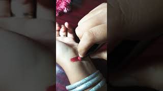 Nykaa Ultra Matte Mini Lipstick Shade Diana Swatches nykaa perfectmatte beyondmatte ultramatte [upl. by Vasily]