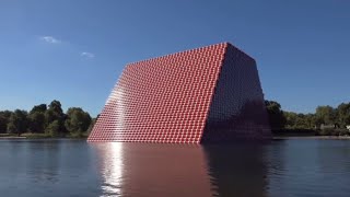 Christos London Mastaba at the Serpentine Galleries [upl. by Schwitzer]