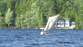 Washington County Peapod Thompson Lake Poland Maine 2010 [upl. by Enneire]