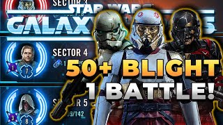 Sector 4 Conquest  Max Blight in 1 battle and more cheese [upl. by Matland]