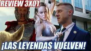 RESEÑA Dcs Legends of Tomorrow 3x01 ¡LAS LEYENDAS VUELVEN quotArubaConquot Review [upl. by Alletse]