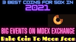 2 Best Altcoins For 30xMdx amp Bake Huge NewsTop Coin For Longterm Gains [upl. by Riki517]