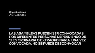 Asambleas de accionistas todo lo que se debe tener en cuenta para su realización [upl. by Nowahs]