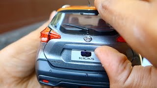 Unboxing of Mini Nissan KICKS Diecast Toy car  Nissan Collections [upl. by Fernandes262]