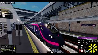 Roblox SCR v201 R082 Stepford Central➡️Westwyvern Via Morganstown Class 8002 [upl. by Asinet347]