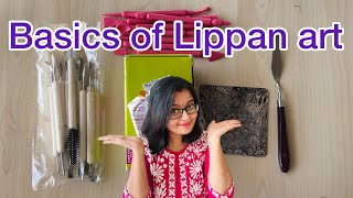 Lippan art materials  How to use mould it  Detail about lippan art [upl. by Bluh]