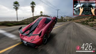 1280HP Koenigsegg Jesko  Forza Horizon 5  Thrustmaster T300RS Gameplay [upl. by Llennyl]