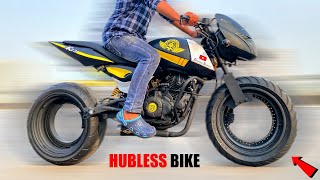 Making hubless motorcycle at home part4  Creative Science [upl. by Plath333]