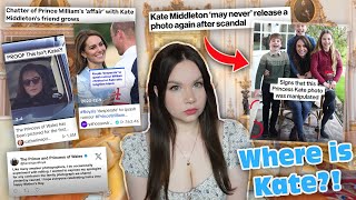 Where is Kate Middleton The royal family is hiding something… [upl. by Atteynek268]