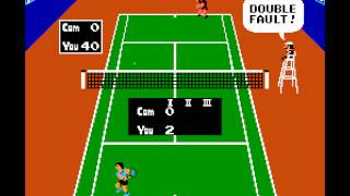 NES Game Tennis 1983 Nintendo [upl. by Eggett]