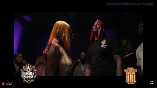 URLTV Presents Summer Madness Kings vs Queens Nu Jerzey Twork vs 40 Barrs Live Watch Reaction [upl. by Mozes]