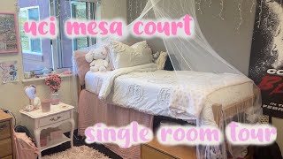 dorm room tour  UCI Mesa Court Single  Cascada [upl. by Averell]