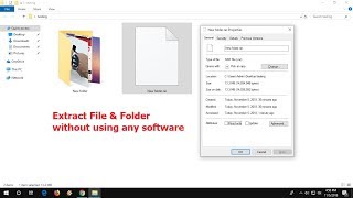 How to Unzip amp Unrar Files without Installing any Software [upl. by Beattie]