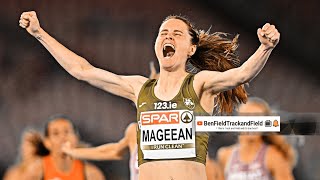 Womens 1500m  Ostrava Golden Spike 2024  CiaraMAGEEAN SarahHEALY BenFieldTrackandField📺🔔 [upl. by Hcab]