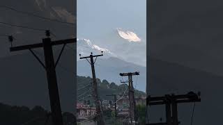 Himalaya View ll everest himalaya s pokhara nepal youtubeshorts [upl. by Stalk]