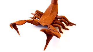 Origami Scorpion Robert J Lang [upl. by Roleat]