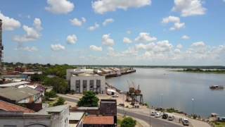 Costanera Asuncion con Drone  Paraguay [upl. by Porcia811]