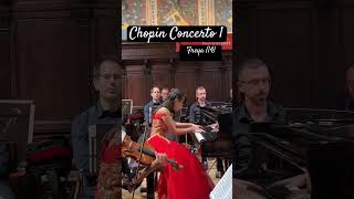 Chopin Concerto 1 in E Minor Freya 14 Perugia Italy 🇮🇹 shortspiano chopin chopinconcerto [upl. by Mazlack]