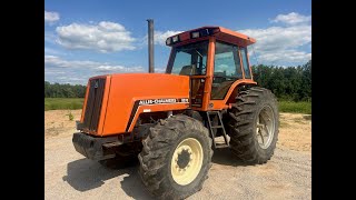 Allis Chalmers 8070 Selling Saturday on North Carolina Auction To Raise Money for Flooding Relief [upl. by Olivette706]