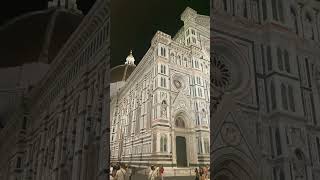 Duomo at Night Florence Tuscany Italy 🇮🇹 [upl. by Beera139]