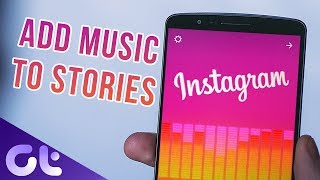 How to Add Background Music to Instagram Stories  Guiding Tech [upl. by Richma]