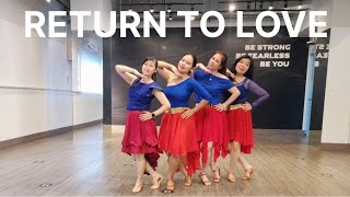 Return To Love ULD DKI JAKBAR DElectra Line Dance [upl. by Ramedlav]