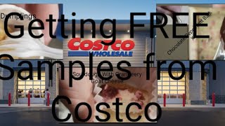 Getting FREE Samples from Costco [upl. by Merriman424]