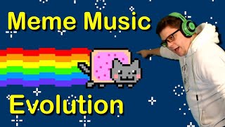 Evolution of Meme Music 16802023 REACTION [upl. by Ohare]